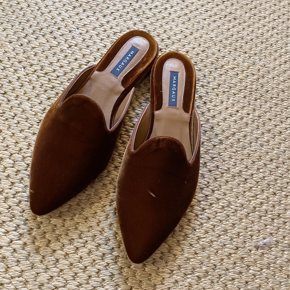 Margaux Velvet Slide Mule